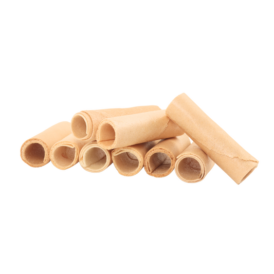 Barquillos Para Rellenar Corto 8 cm x 50 Unidades