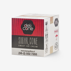 Barquillo Artesanal Glotón x 96 unidades (Borde irregular)