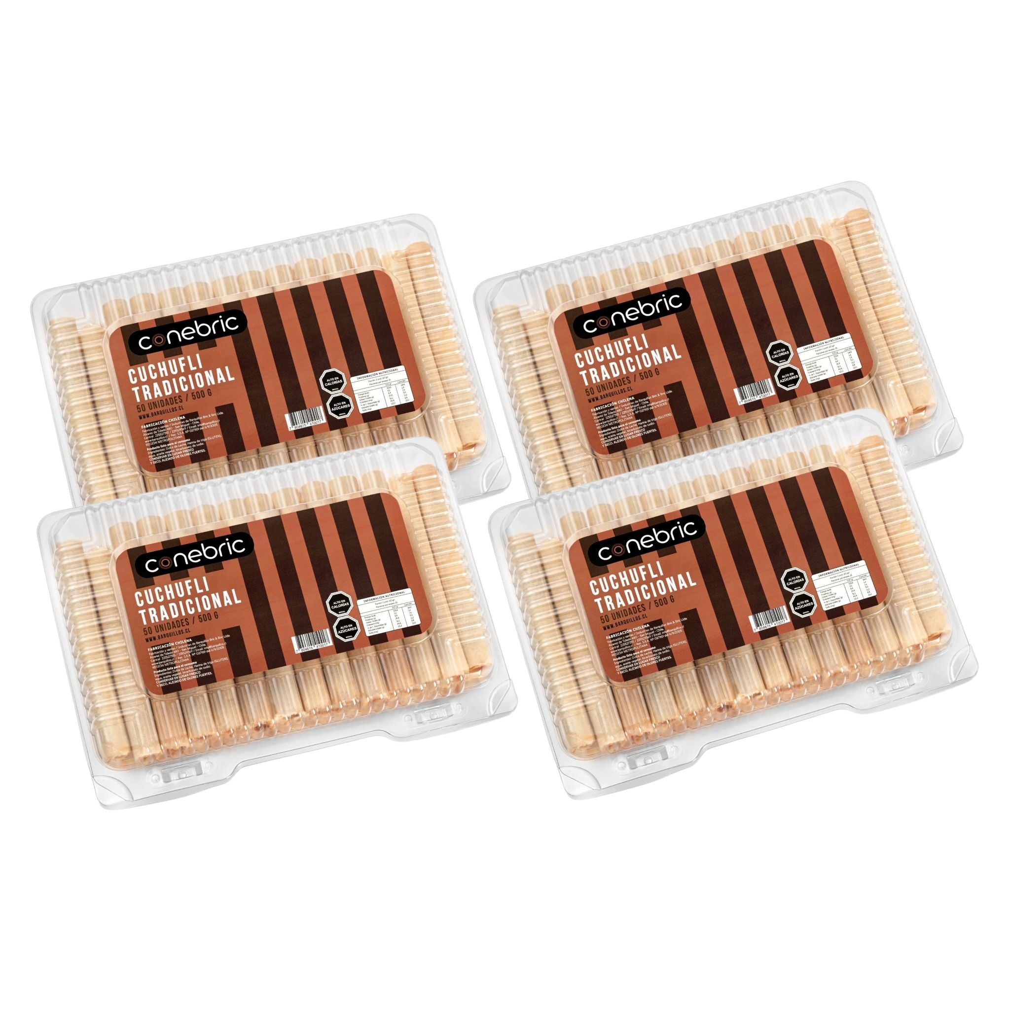 Pack 4x3 Cuchufli Tradicional