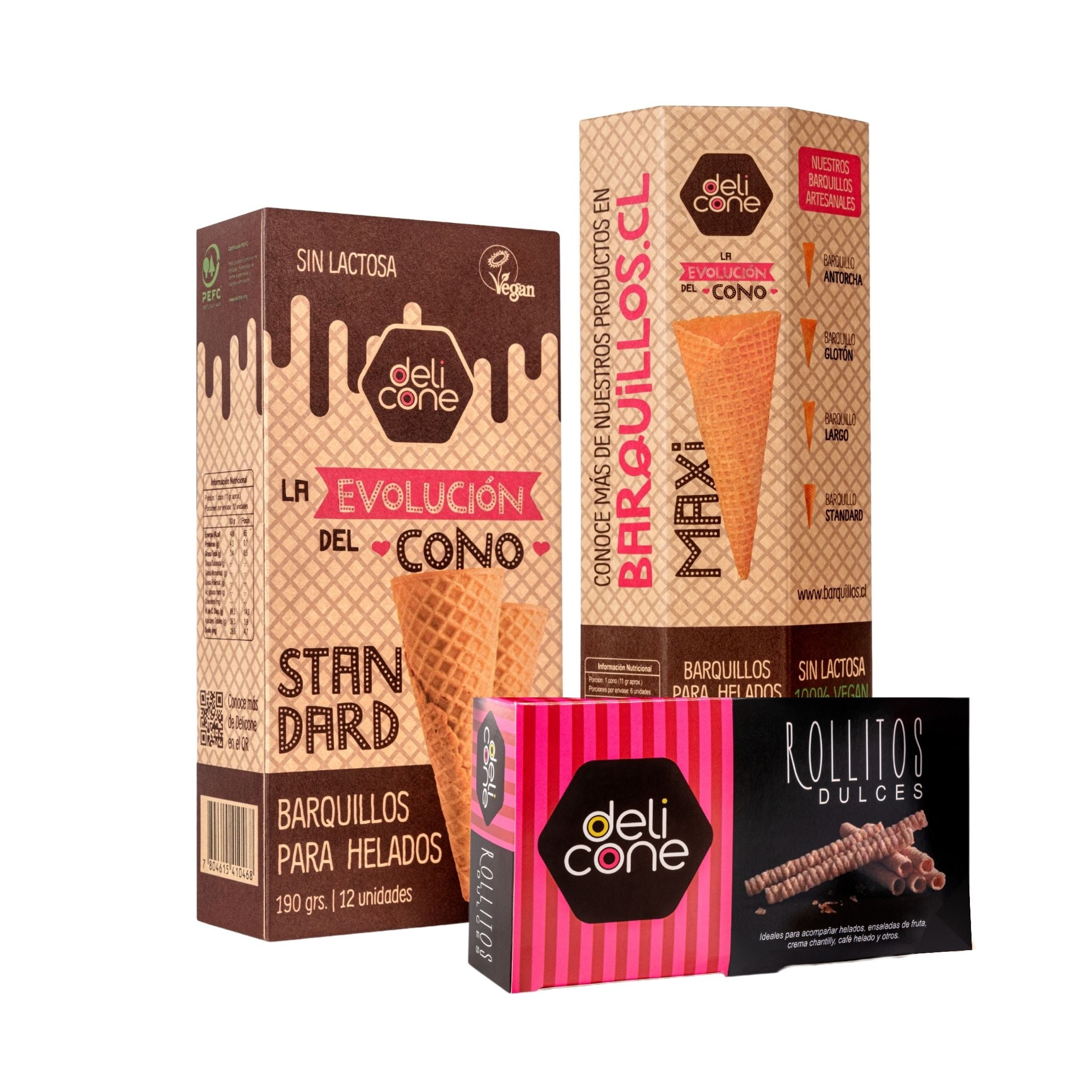 Pack Barquillos + Rollitos