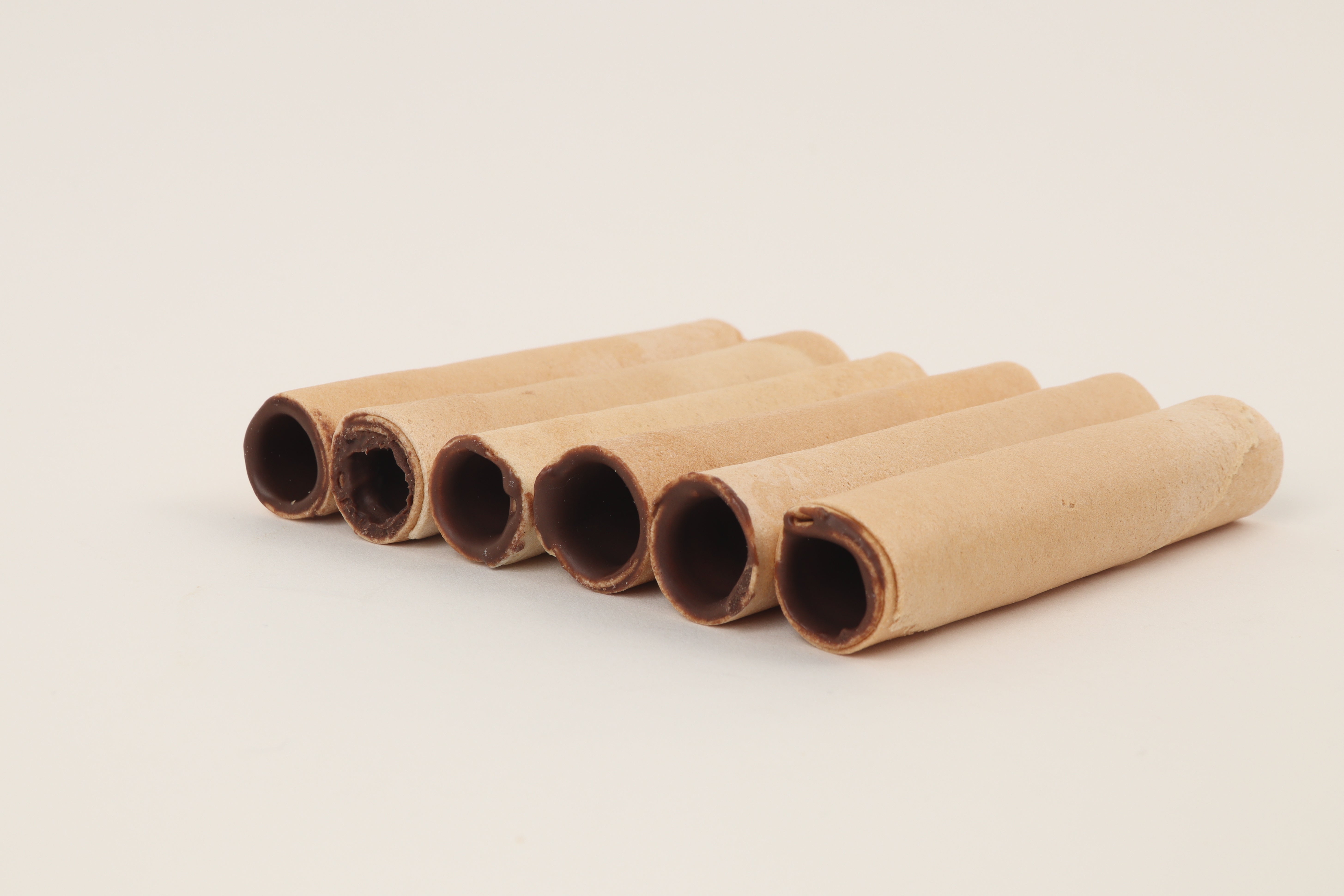 Barquillos Para Rellenar Impermeabilizado Largo 12 cm  x 100 Unidades