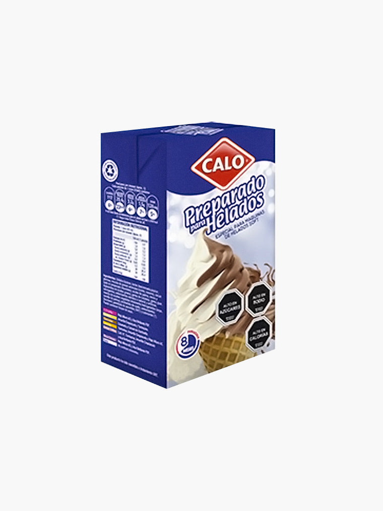 Preparado para Helados de Chocolate Calo 12x1L