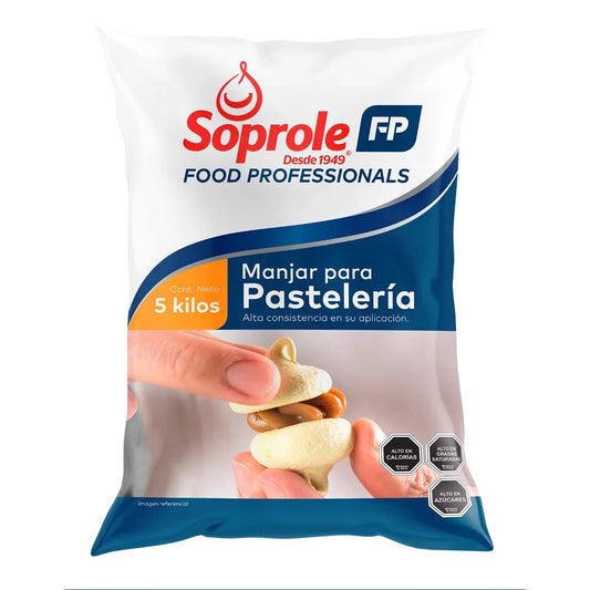 Manjar Soprole Profesional Pastelero 5 kilos